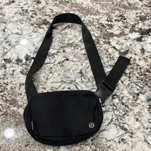 lululemon Black Waist/shoulder Bag